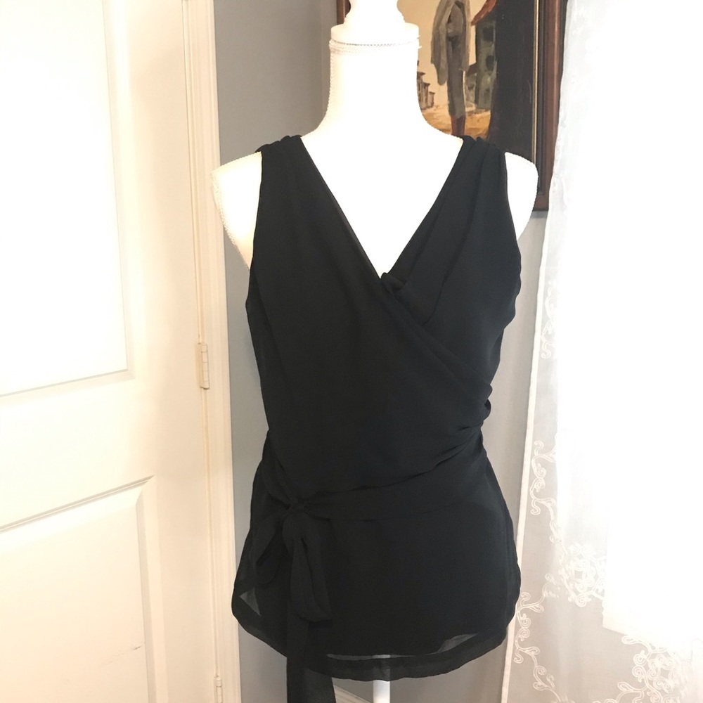🌵Black Express Peplum Blouse SZ M